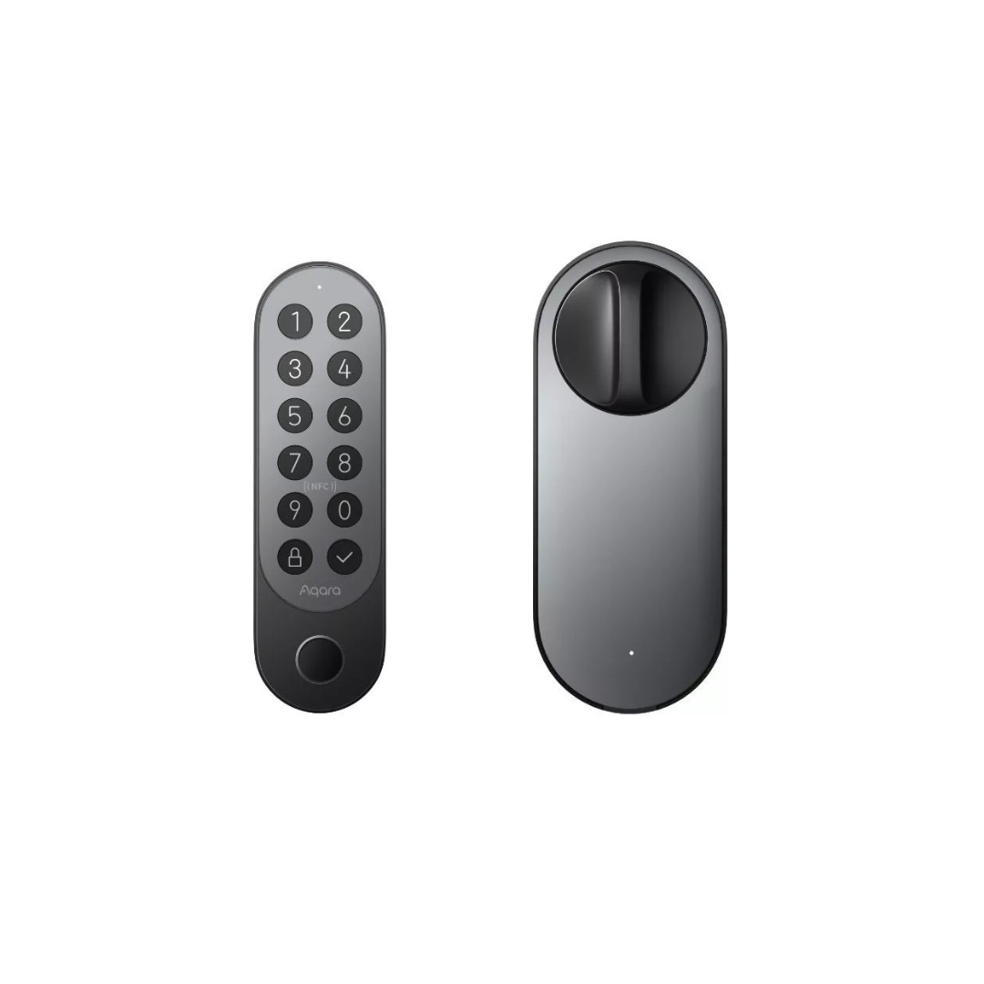 Aqara Smart Lock U200 - Fechadura inteligente Bluetooth c/ Matter over Thread e teclado numérico - Preto、mySite、fannypackpong