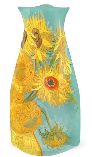  Van Gogh Sunflowers Expandable Vase、mySite、elrpsem3k