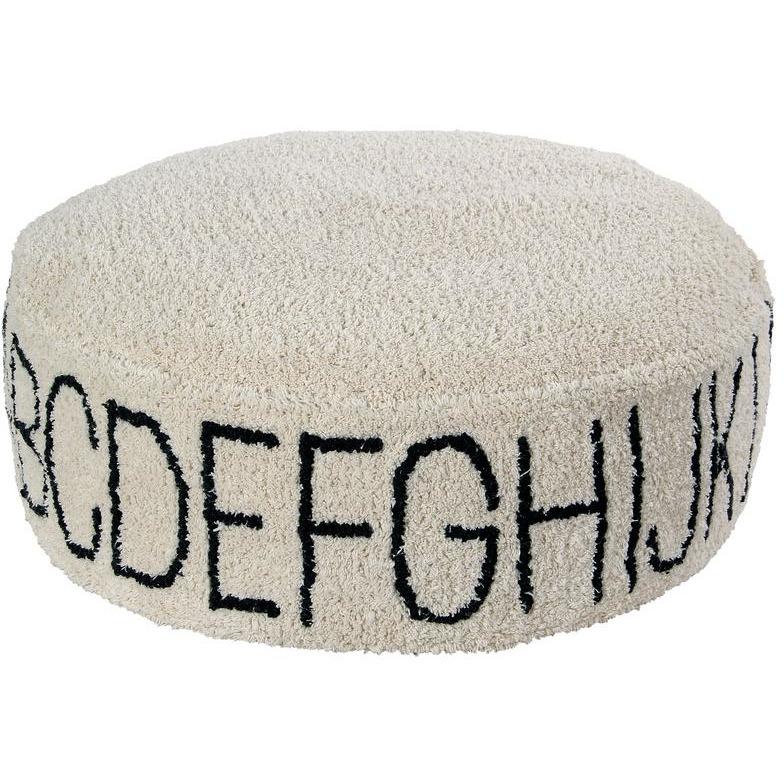 ABC Natural Black Pouffe、mySite、gigharbornorthrealestate