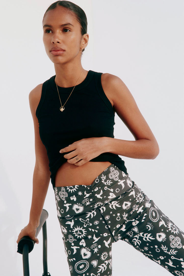 Hope Charcoal Flare Leggings、mySite、solidvoid