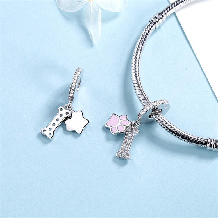 Dog Charm Collection Pandora Style Charms Sterling Silver Boston, Frenchie, Chi, Schnauzer, Puppy、mySite、g9winljtr