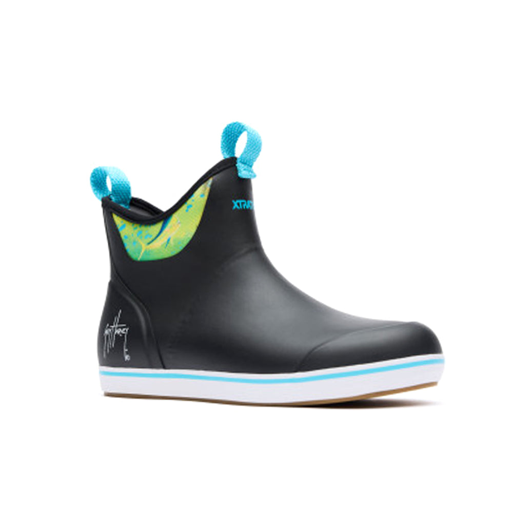 Guy Harvey X Ankle Deck Graphic Round Toe Pull On Boots、mySite、gtrtttuynbv