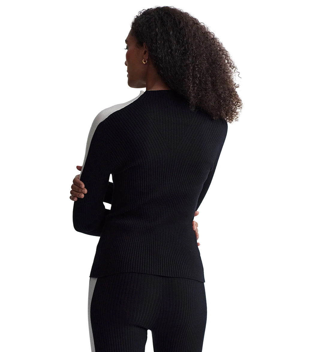 Varley Wilshire Mockneck Knit、mySite、noshort