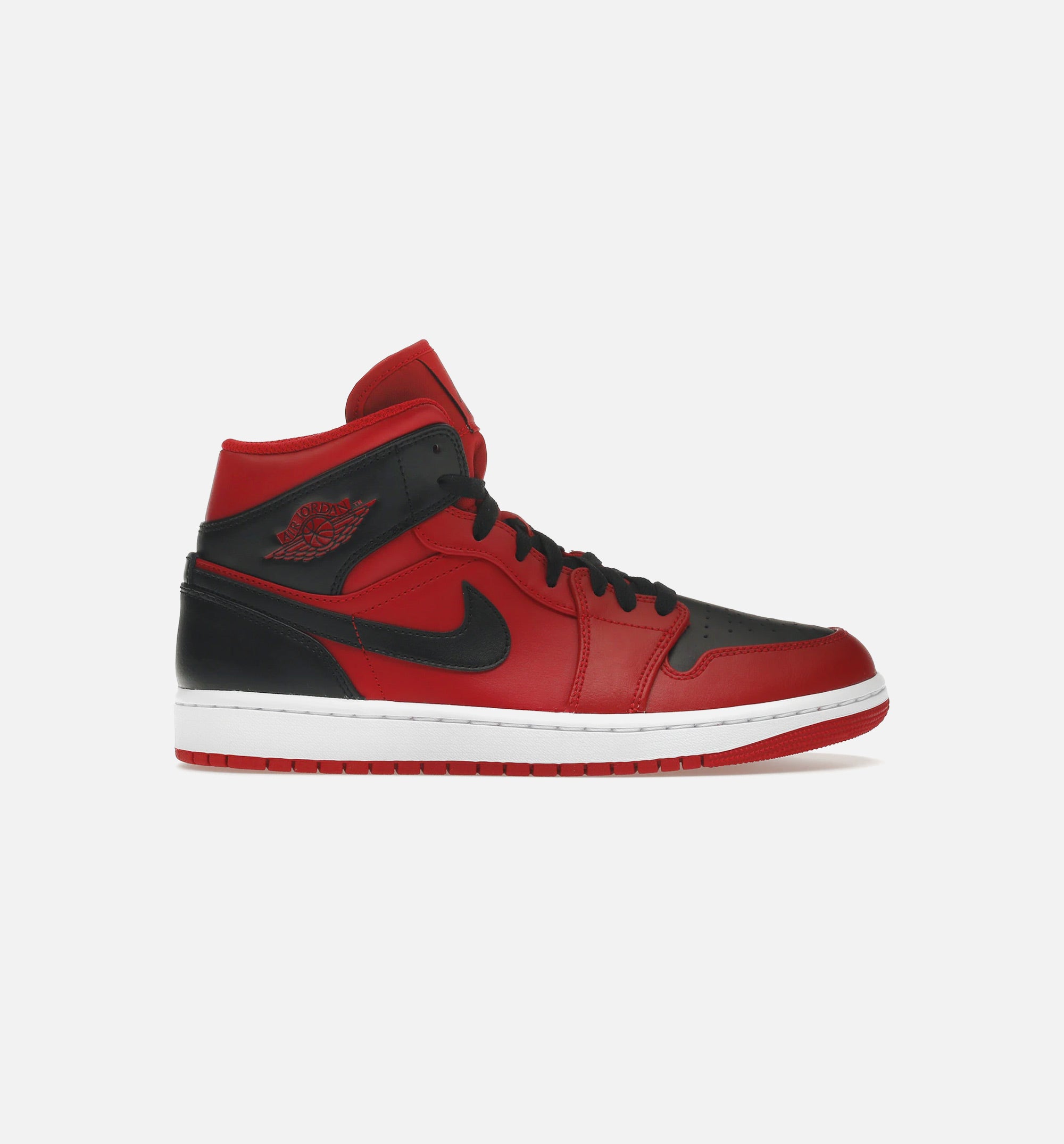 Air Jordan 1 Mid Reverse Bred Mens Lifestyle Shoe - Red/Black、mySite、dreamappss