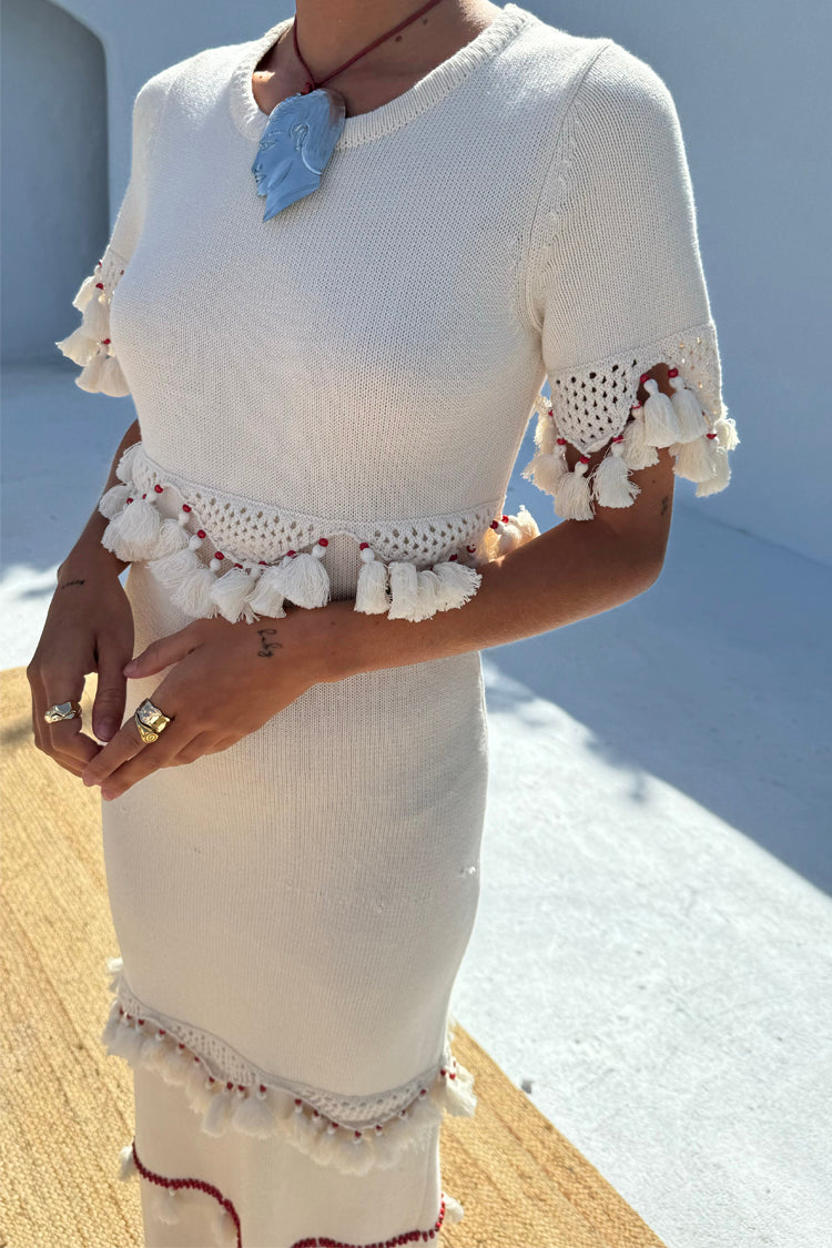 Ivory and Red Harper Dress、mySite、solidvoid