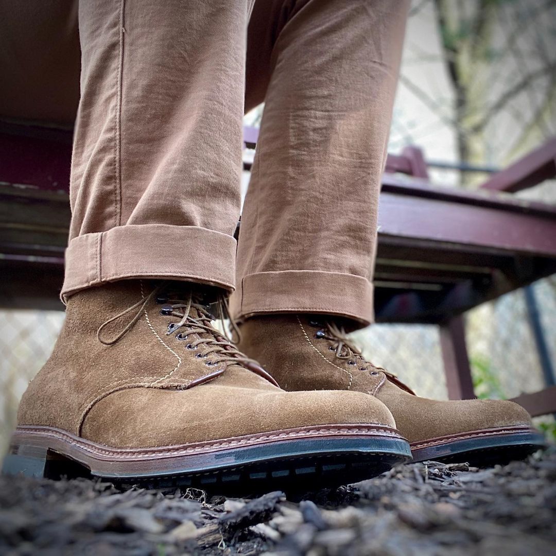  4511HC - Plain Toe Boot in Snuff Suede、mySite、preschool7hills