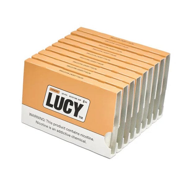 Lucy Nicotine Gum 10 Piece Blister Pack、mySite、zt4zffjzw