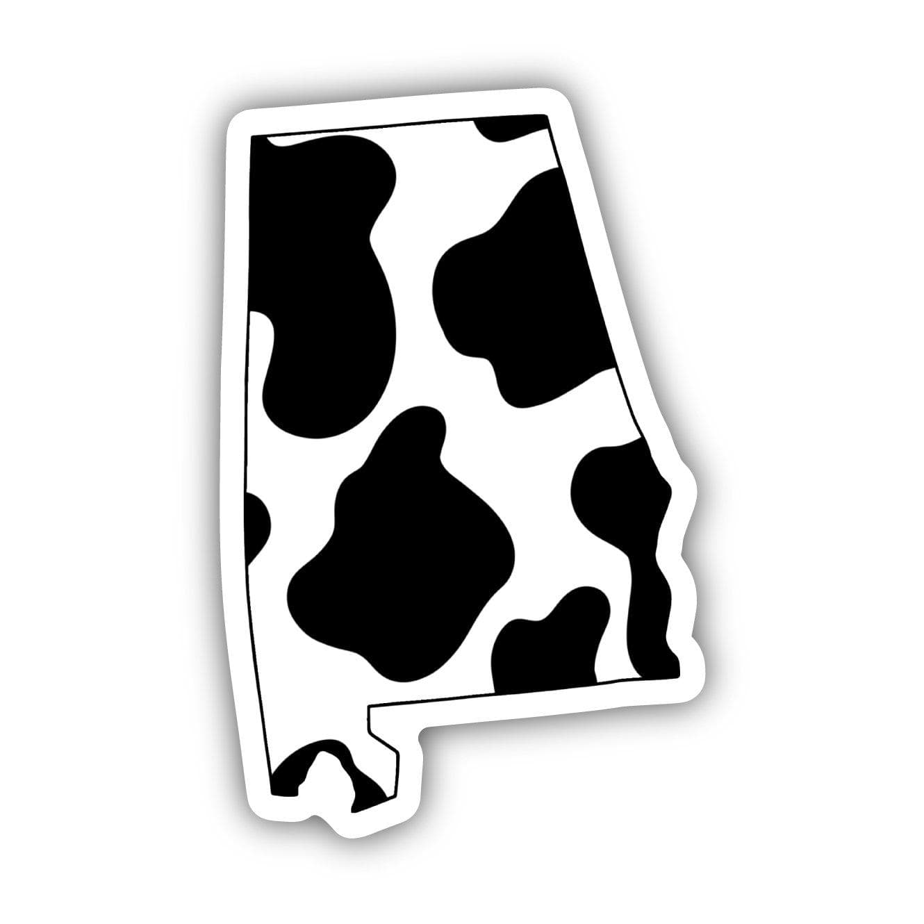  Alabama Cow Pattern Sticker、mySite、elrpsem3k