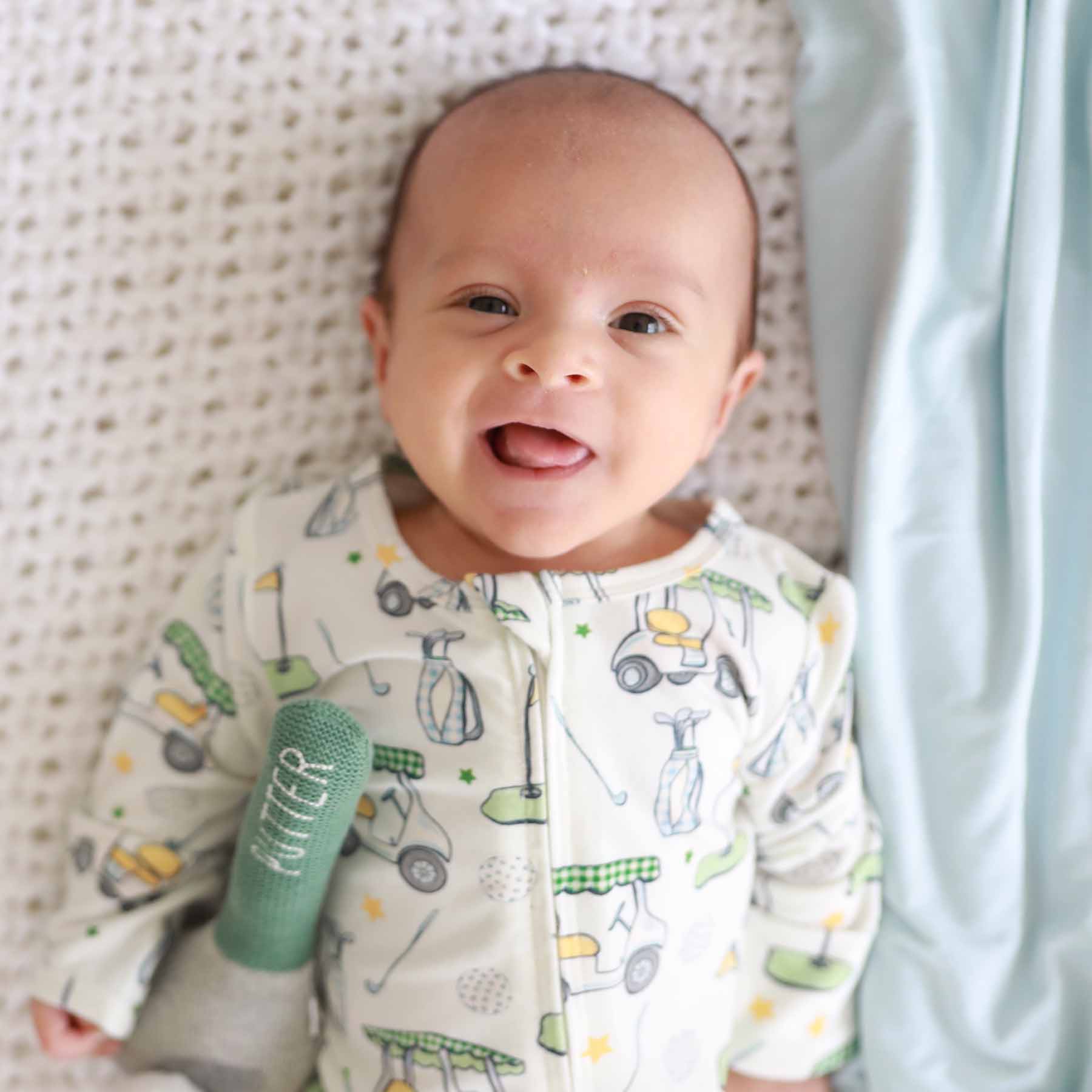  Country Club Cuties Zipper Footie | Blue、mySite、layawaytickets