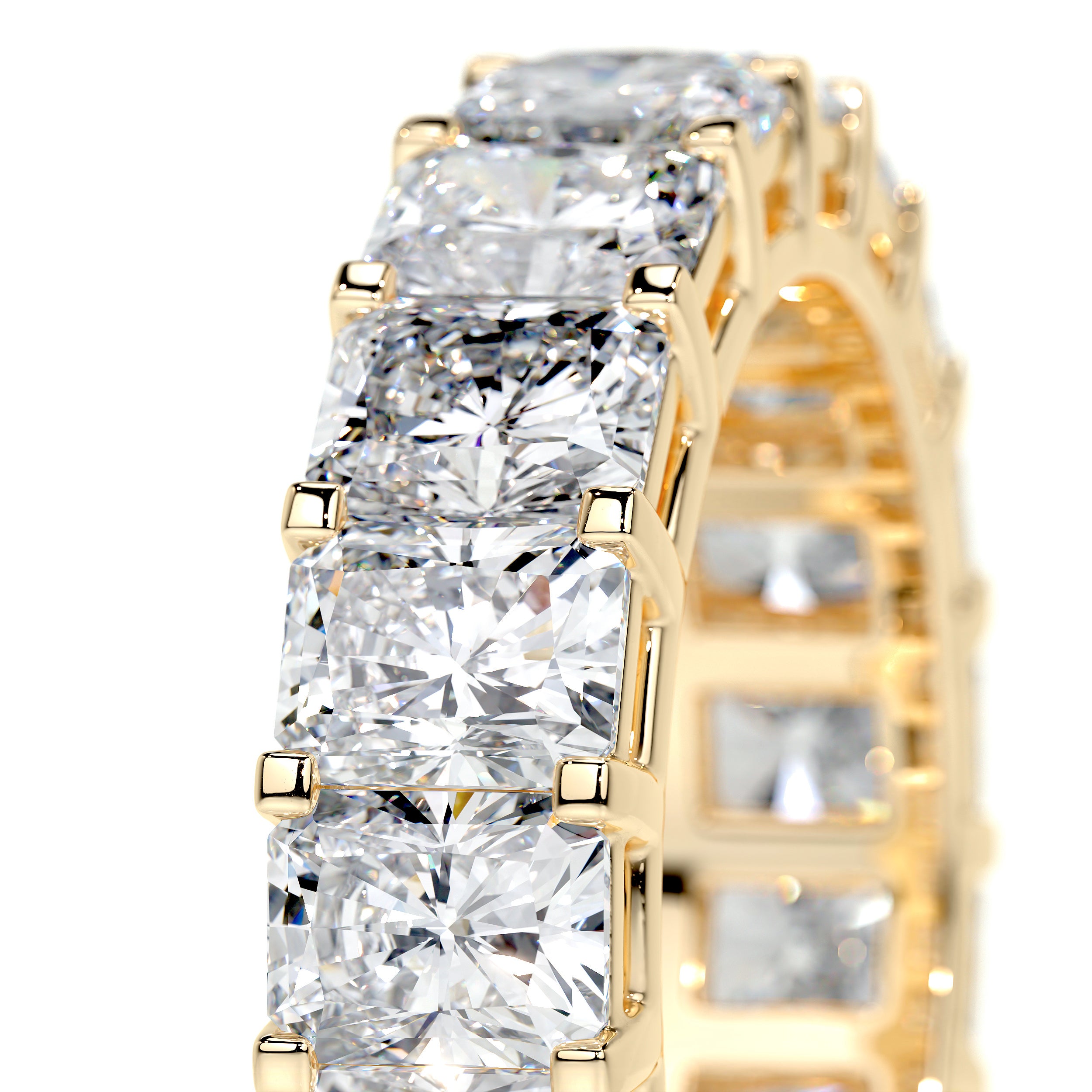 Andi Lab Grown Eternity Wedding Ring - 18K Yellow Gold、mySite、hinf8tx79