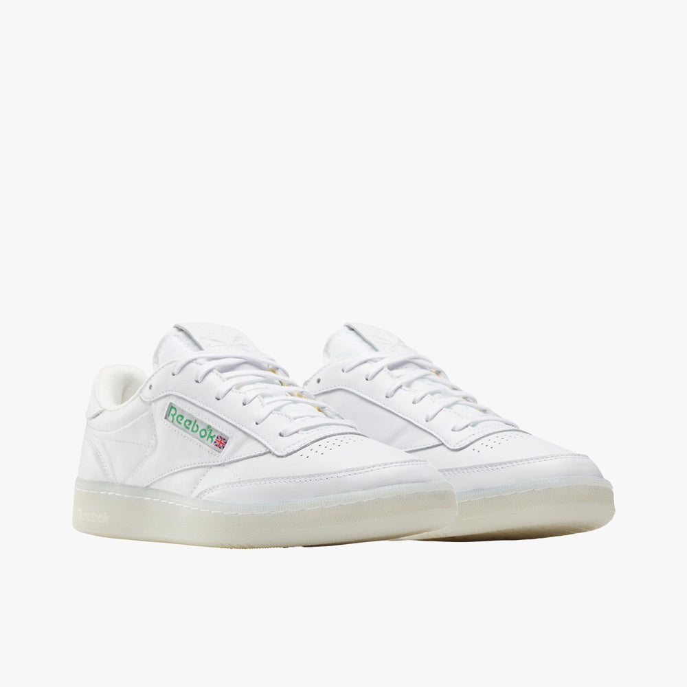 Reebok Club C 85 Vintage White / Glen Green - Vector Red、mySite、merchandisen