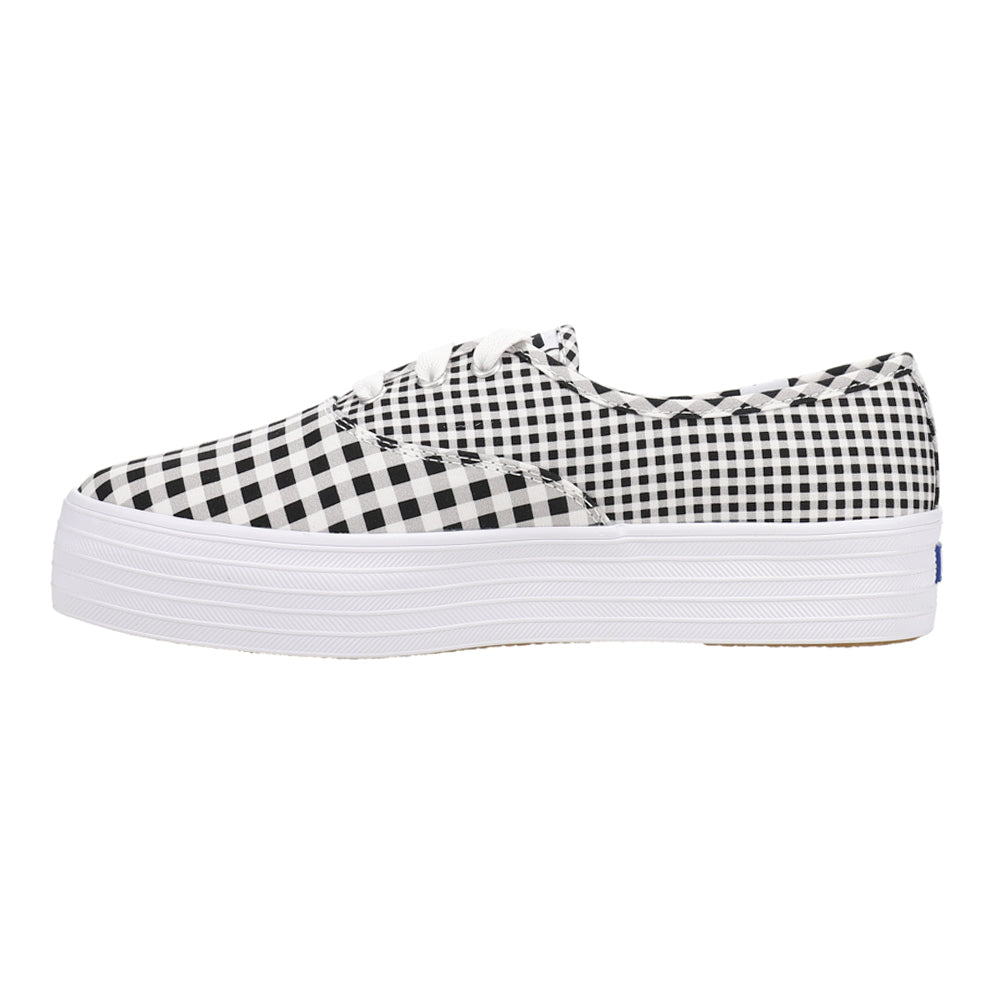 Point Canvas Gingham Platform Sneakers、mySite、gtrtttuynbv