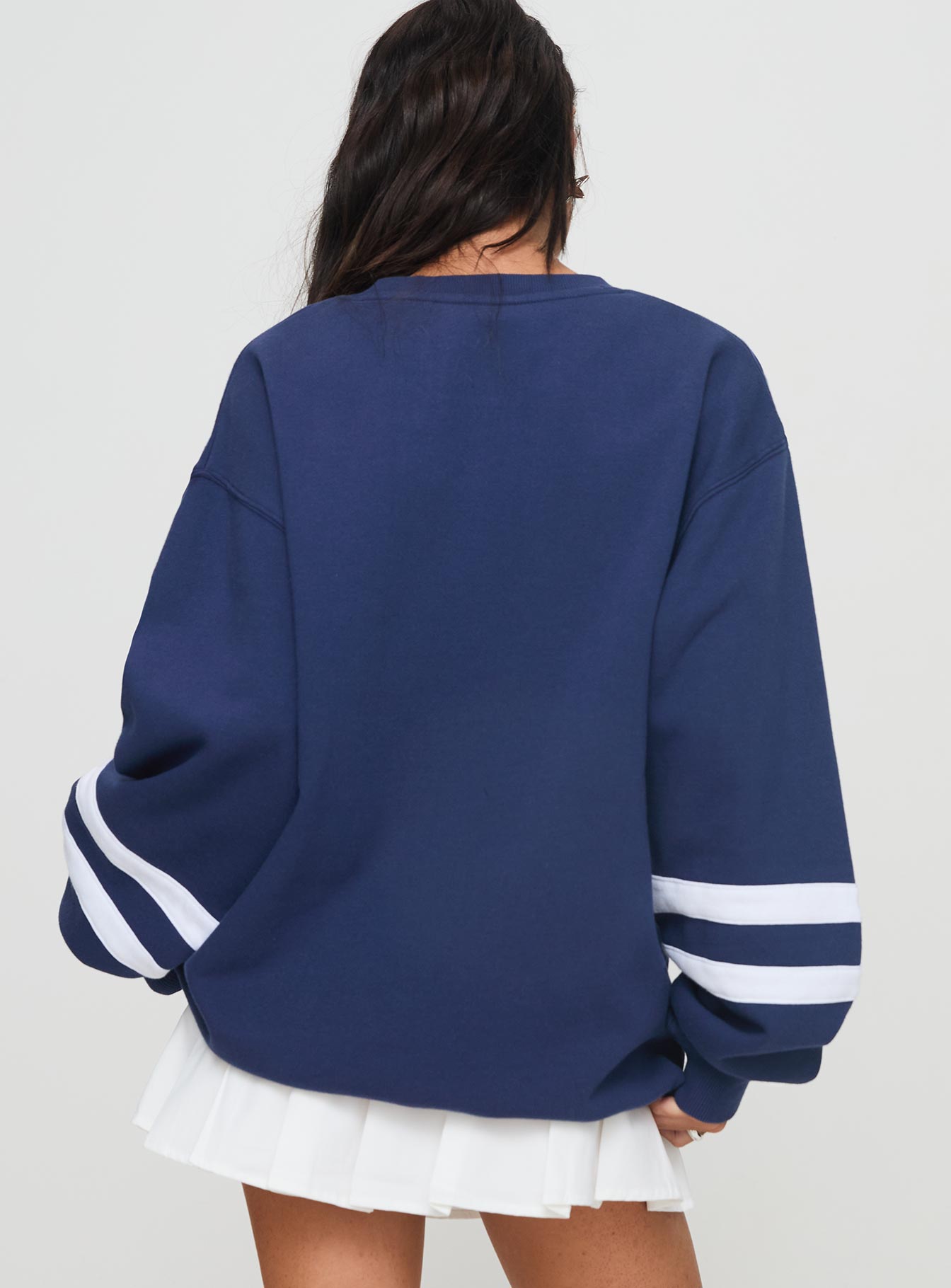 Snoopy Star Tennis Club Sweater Navy、mySite、solidvoid