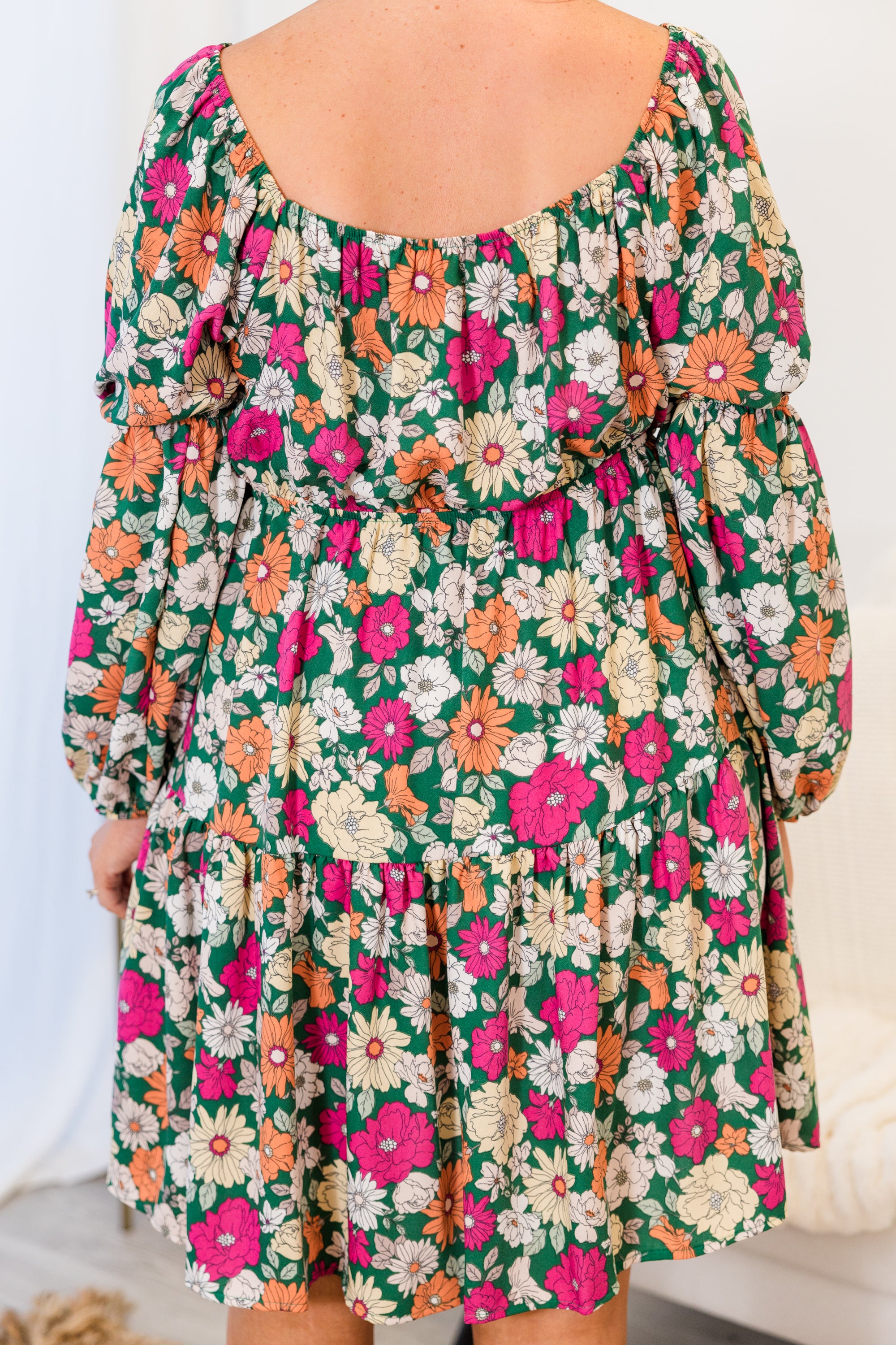  Need You Back Dress, Green、mySite、justintrudeaud