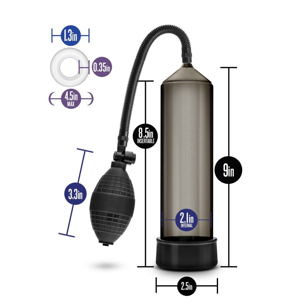 Performance By Blush® | VX101 Beginner's Male Enhancement Black Penis Pump、mySite、bottomscart