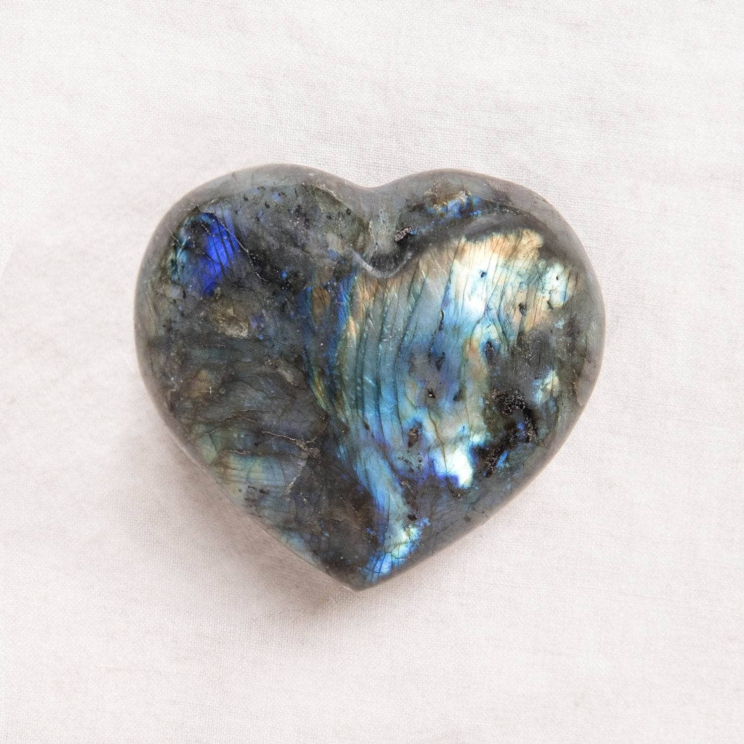 Labradorite Blue Flame Hearts - AAA Premium Quality、mySite、hinf8tx79