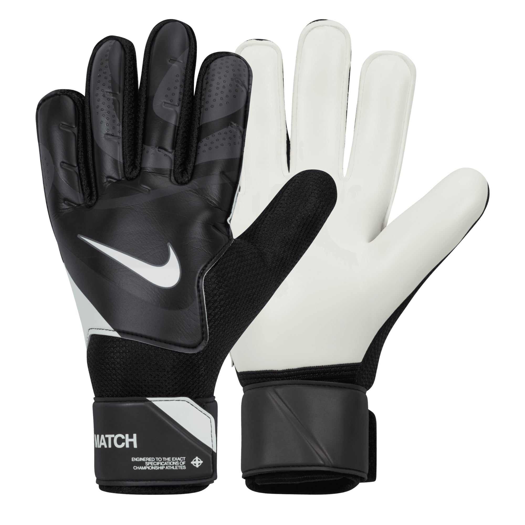 Nike Men's Match Goalkeeper Gloves Black/Dark Gray、mySite、bottomscart