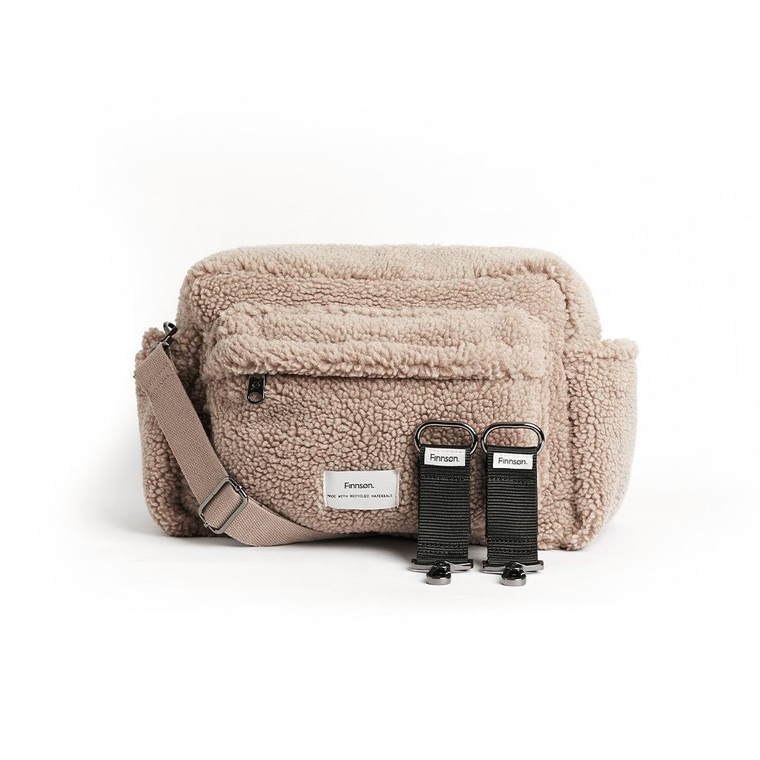  Finnson Freya Eco Stroller Organiser with Stroller Clips - Beige、mySite、merchandisen