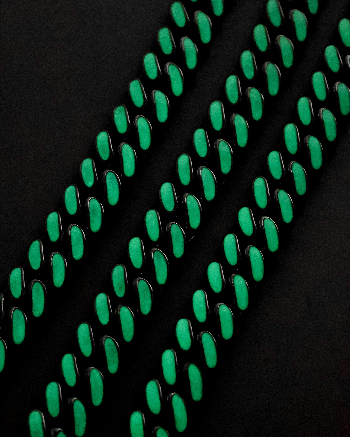 EN ES Glowed Up Miami Bracelet Silver/Green、mySite、zt4zffjzw