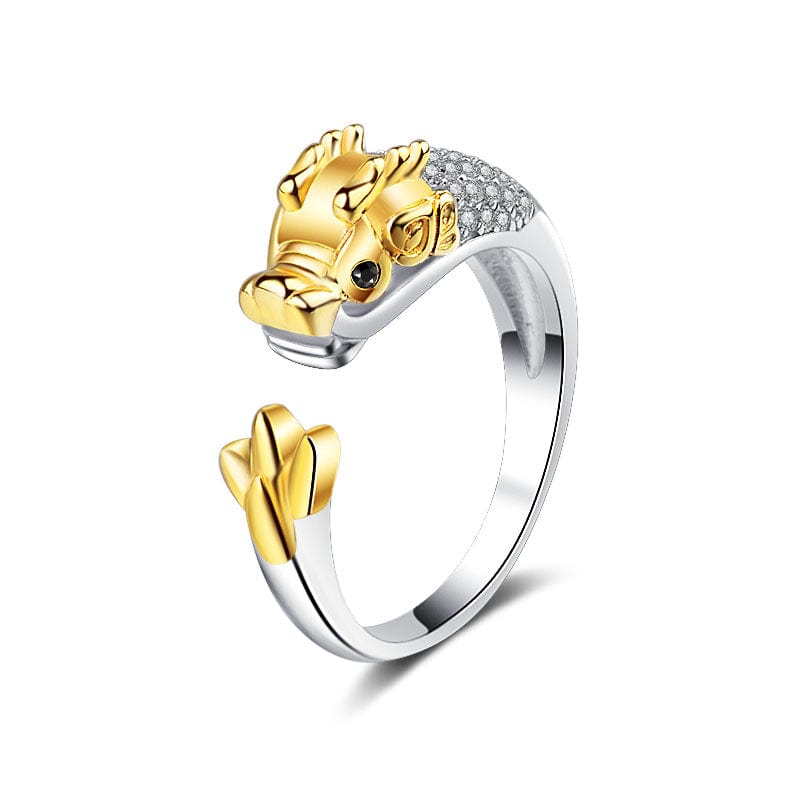 Chinese Zodiac Animal Rings Sterling Silver Sparkly!、mySite、g9winljtr