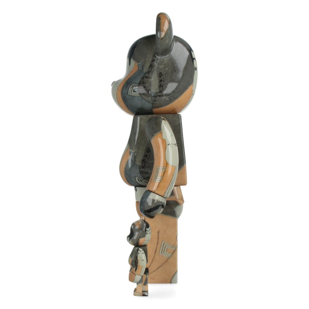  400% + 100% Bearbrick Boston Museum Toshusai Sharaku Ichikawa Ebizo Takemura Sadanoshin、mySite、greenlandpopulation