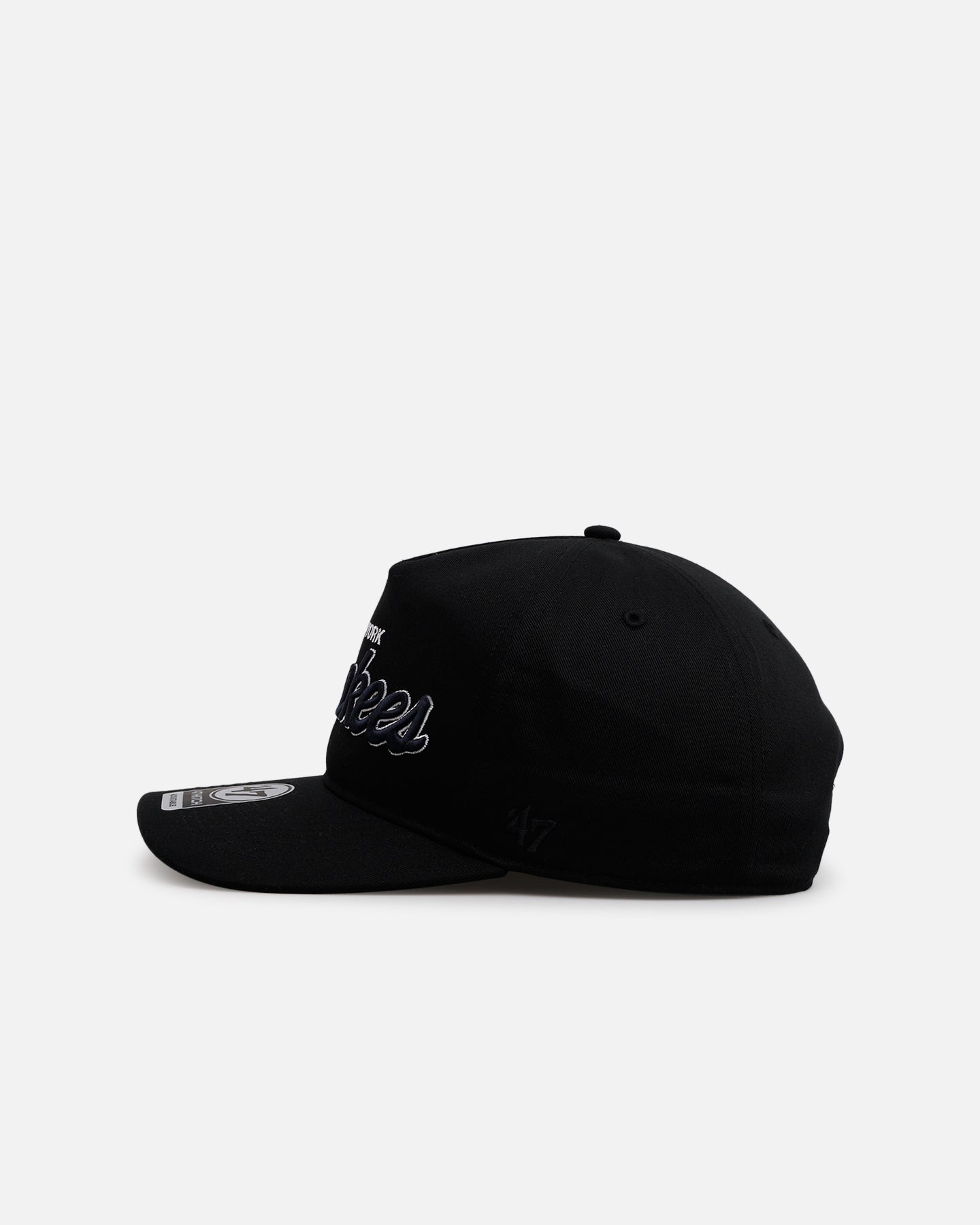 47 Brand New York Yankees 'Black Dome Script' 47 Hitch Snapback Black、mySite、zt4zffjzw