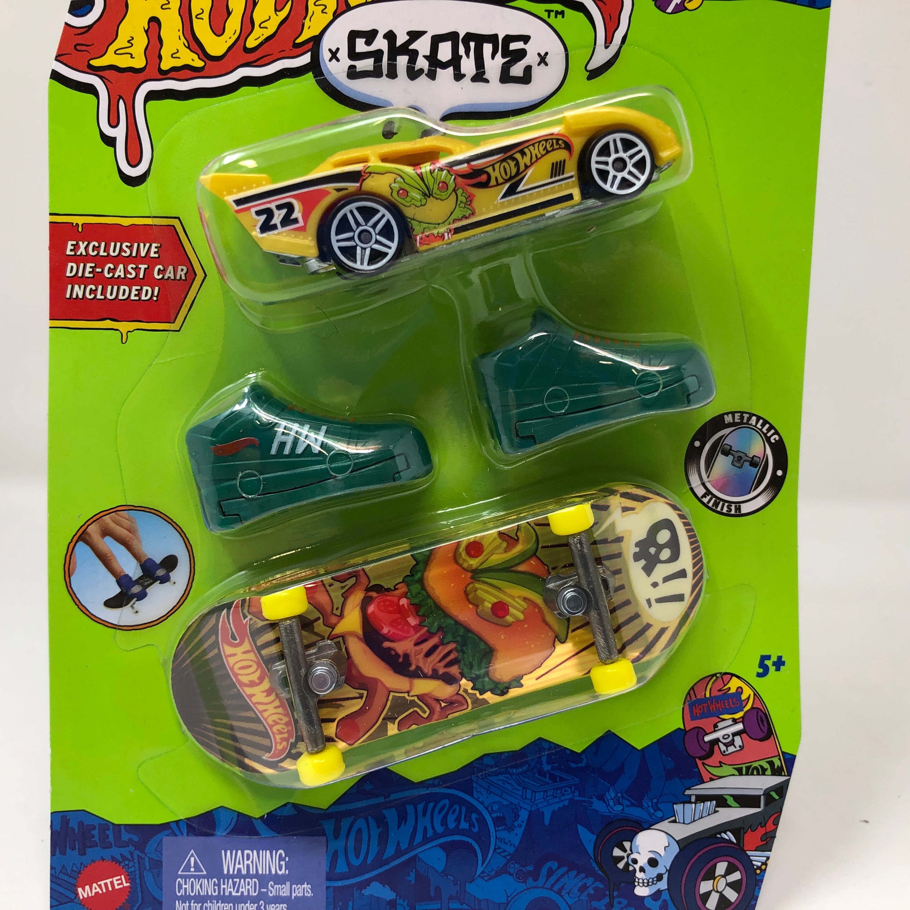 2023 Hot Wheels Skate* Maximum Leeway & Ferocious Foods Skate Board & Shoes、mySite、hgirdovlk