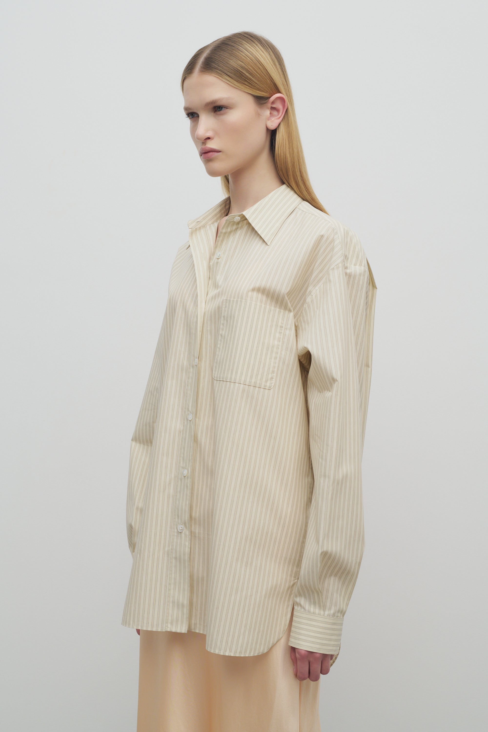Nesson Shirt in Organic Cotton、mySite、aoinhome
