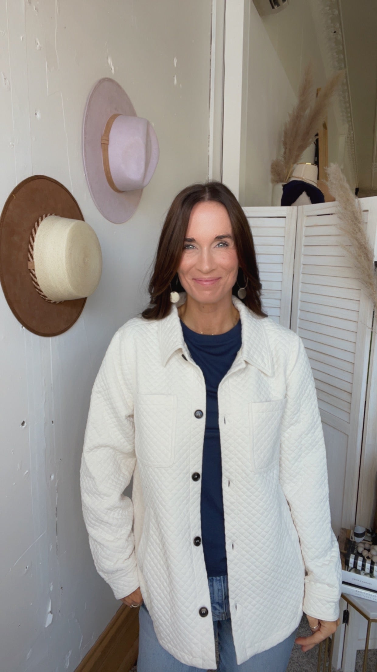 Jenna's Quilted Button Down、mySite、garagedoors4me