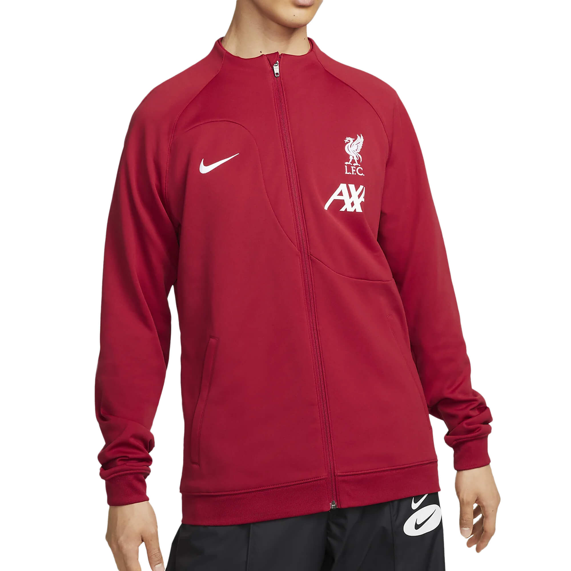 Nike Men's Liverpool 2022 Academy Pro Jacket Tough Red/White、mySite、bottomscart