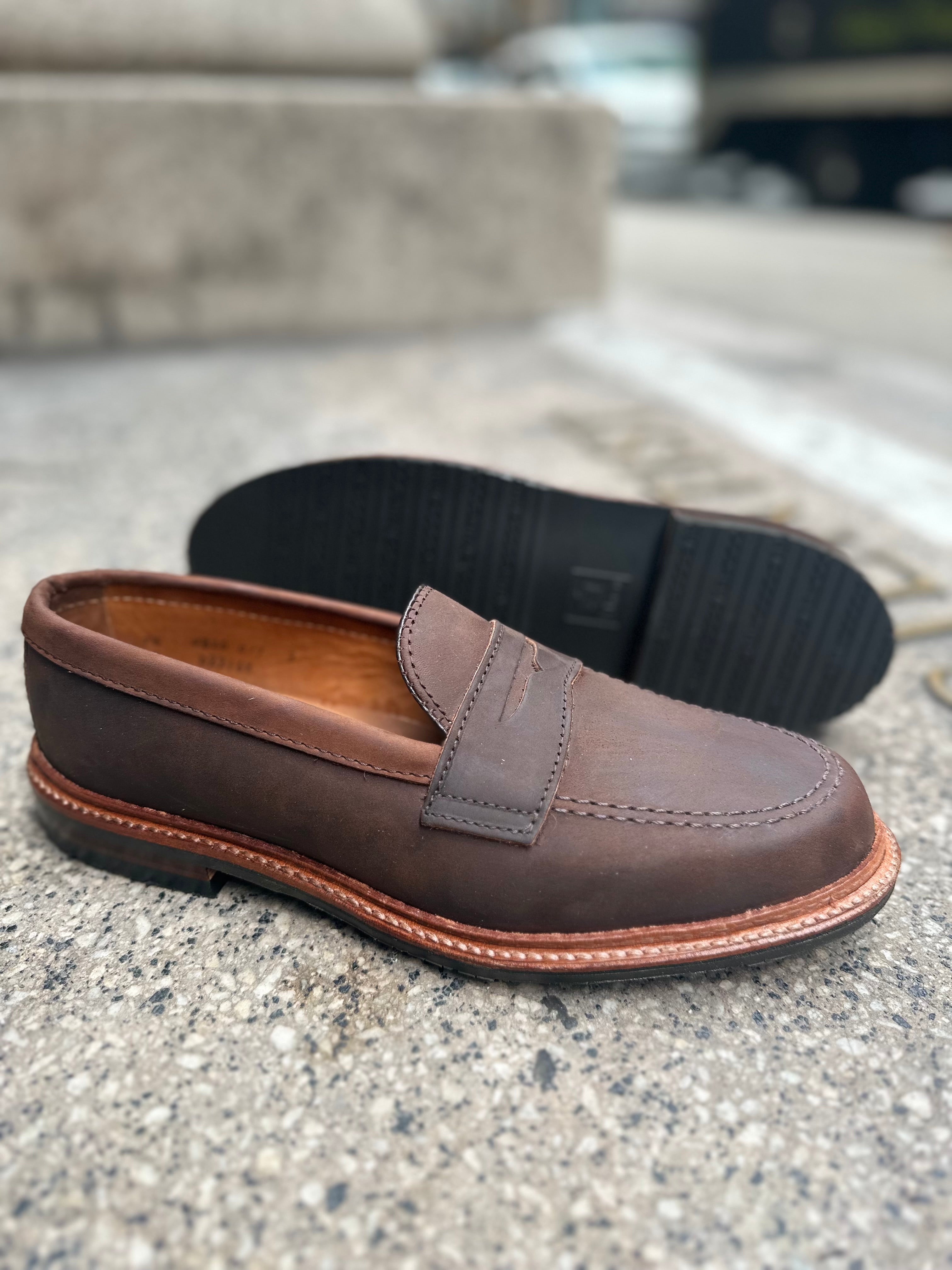  D2216L - Smooth Tobacco Chamois Penny Loafer、mySite、preschool7hills