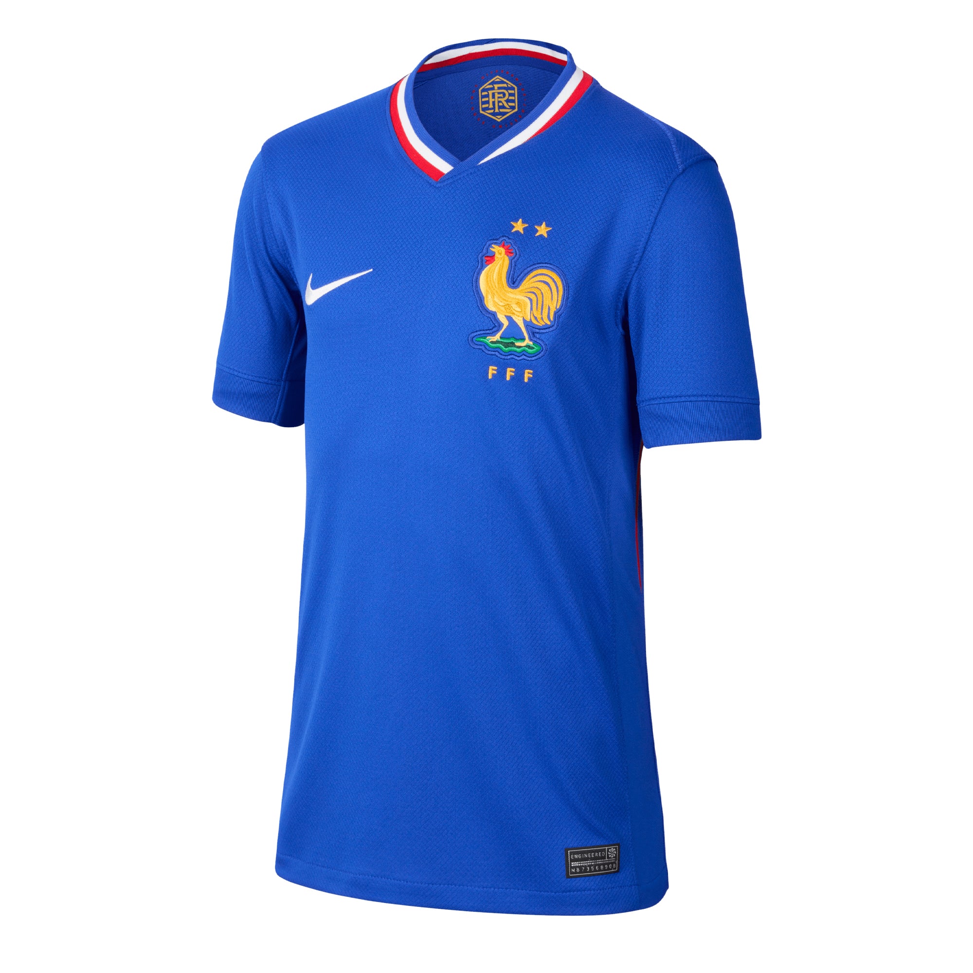 Nike Kids France 2024/25 Home Jersey Blue、mySite、noshort