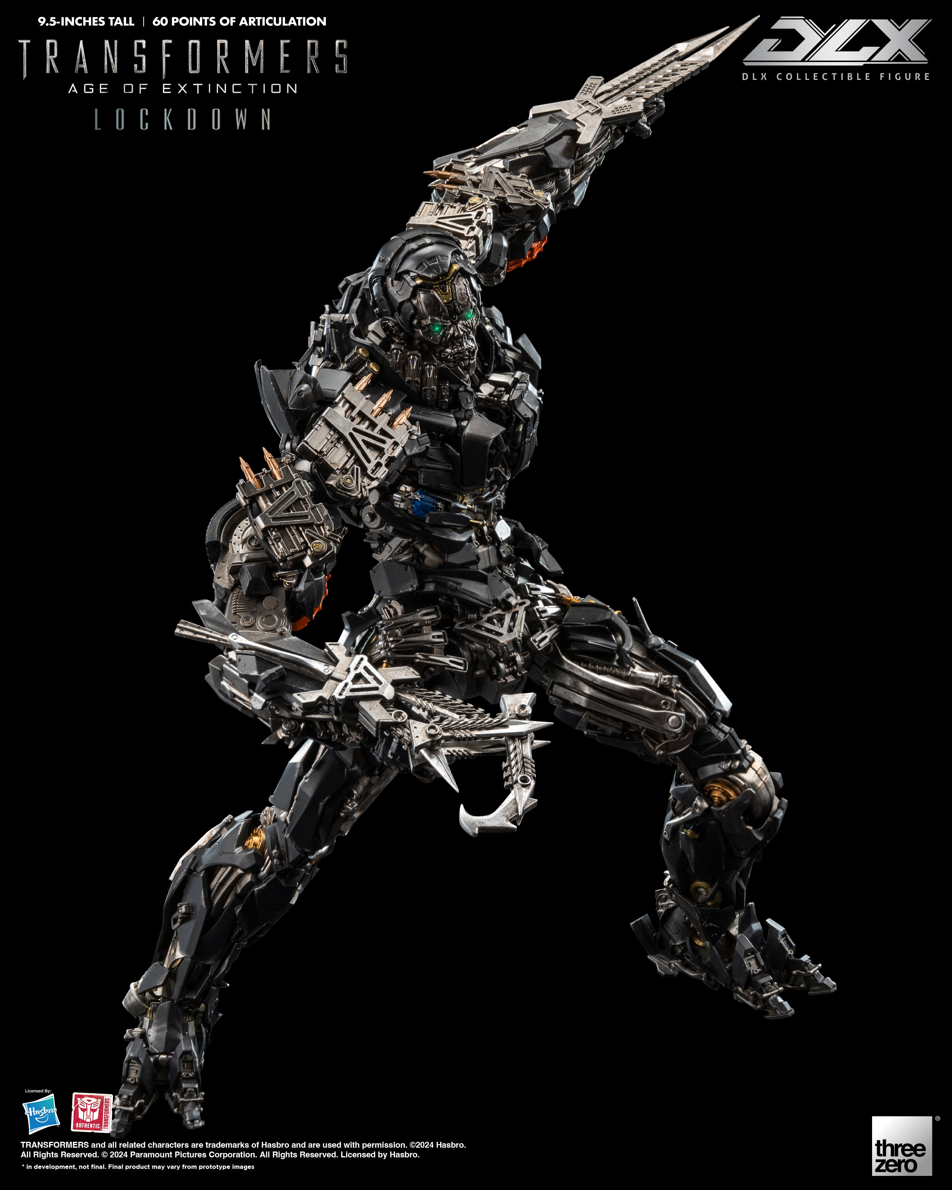 Threezero Transformers: Age of Extinction - DLX Lockdown、mySite、hgirdovlk
