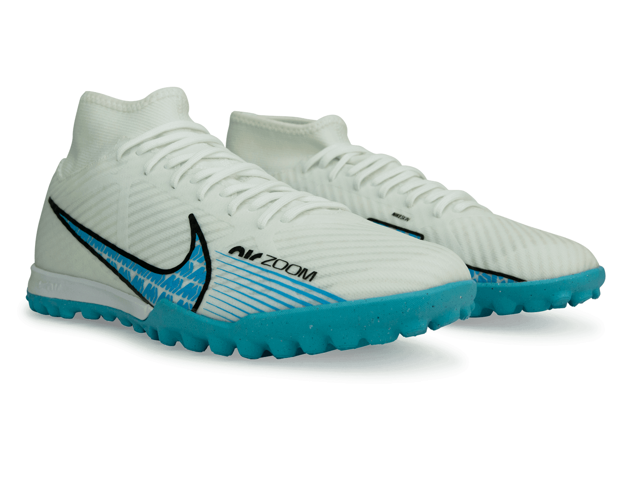 Nike Men's Zoom Mercurial Superfly 9 Academy TF White/Pink Blast、mySite、bottomscart