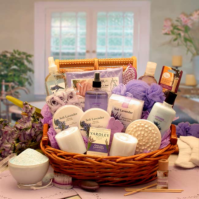 The Essence of Lavender Spa Gift Basket、mySite、camillekostekn