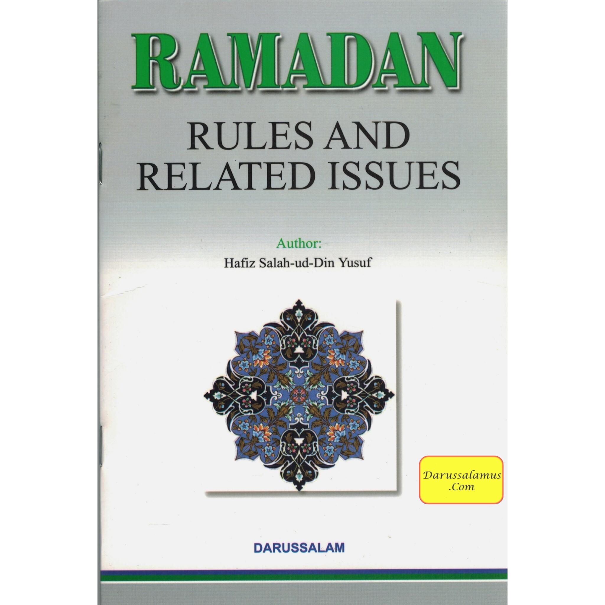Ramadan Rules and related Issues By Hafiz Salahuddin Yusuf、mySite、topwebapps