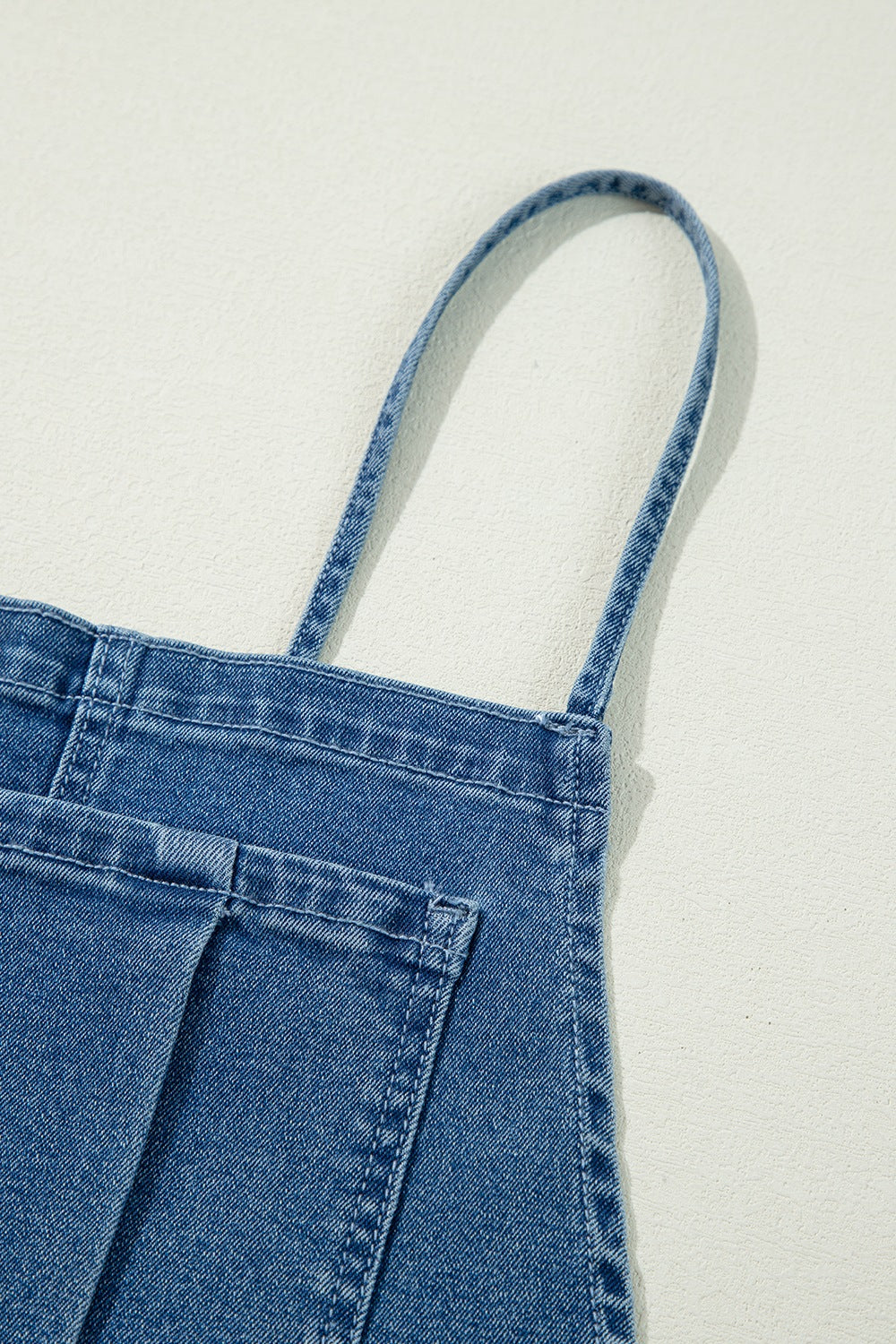  Adjustable Tie Straps Wide Leg Denim Overalls、mySite、justintrudeaud