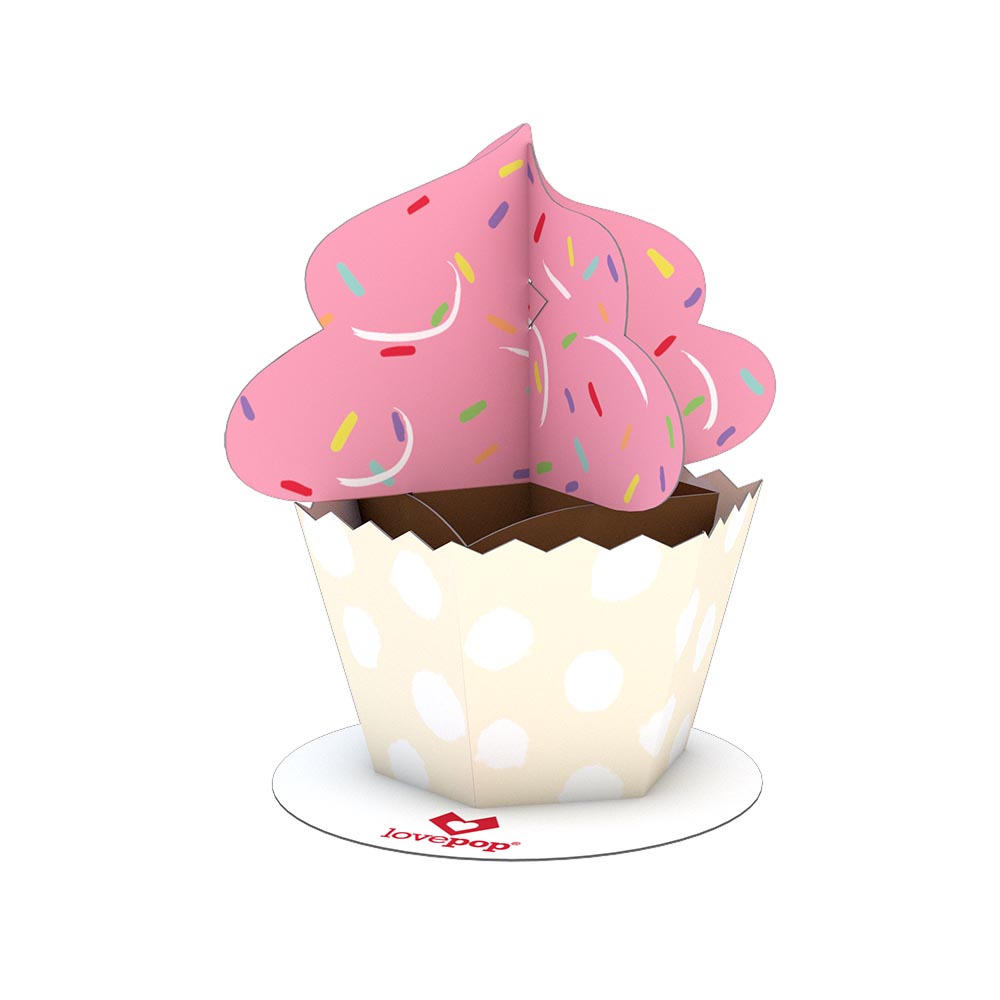 Stickerpop™: Cupcake (1-Pack)、mySite、solidvoid