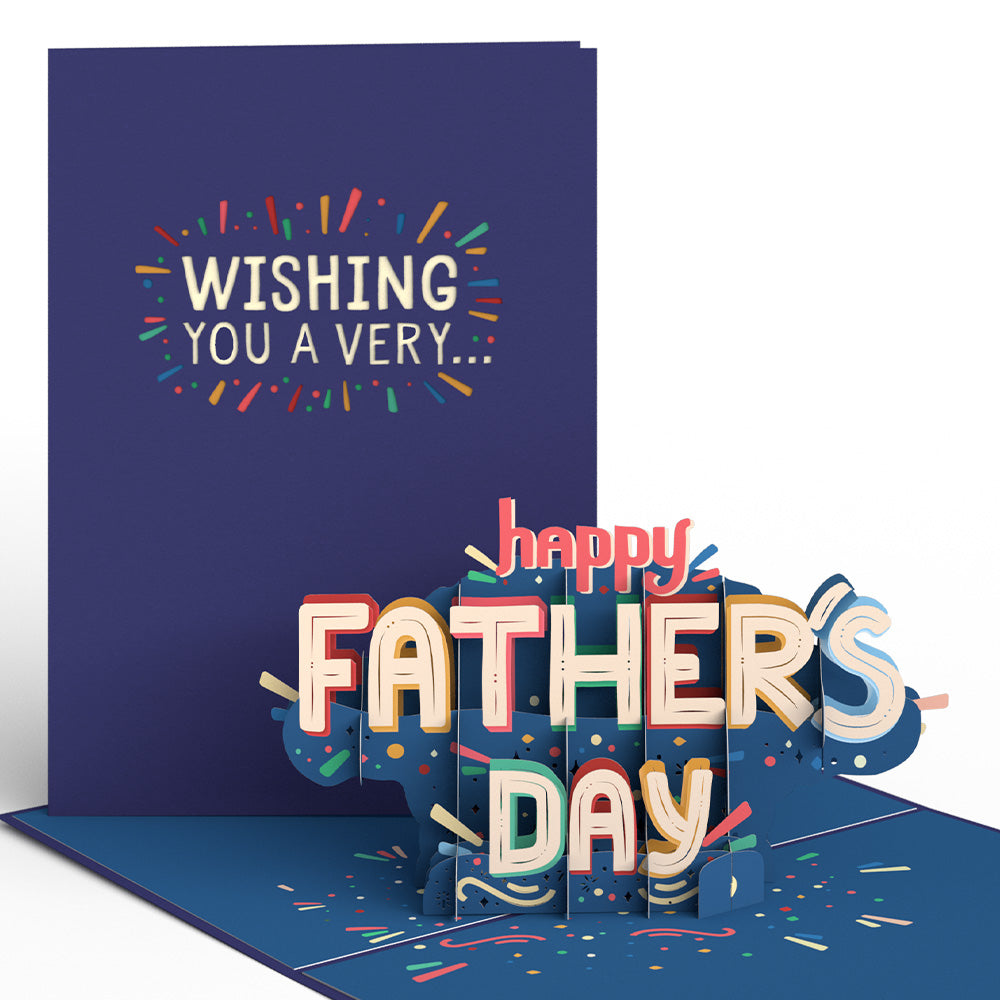 Happy Father's Day Pop-Up Card、mySite、solidvoid