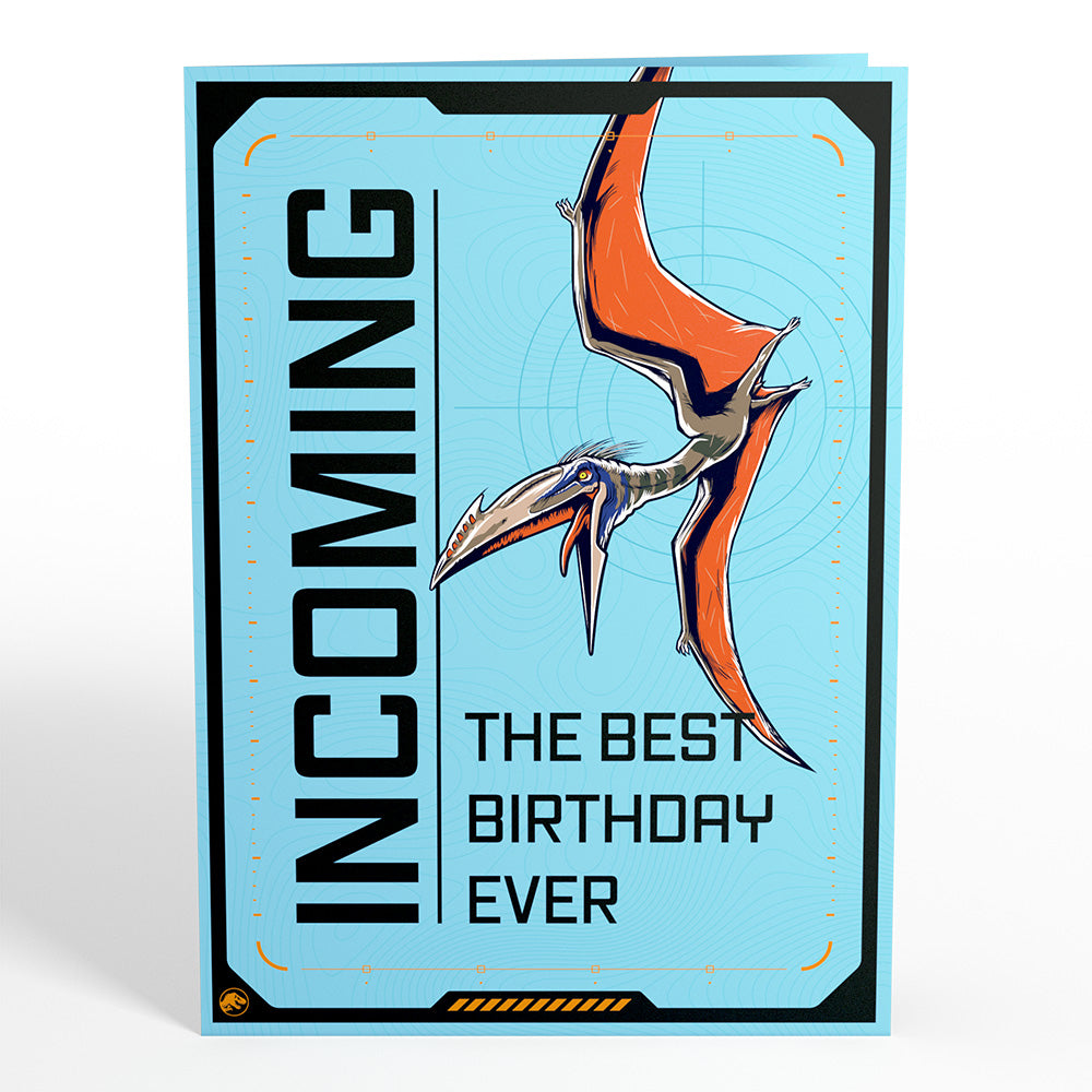 Jurassic World Rebirth Best Birthday Ever Pop-Up Card、mySite、solidvoid