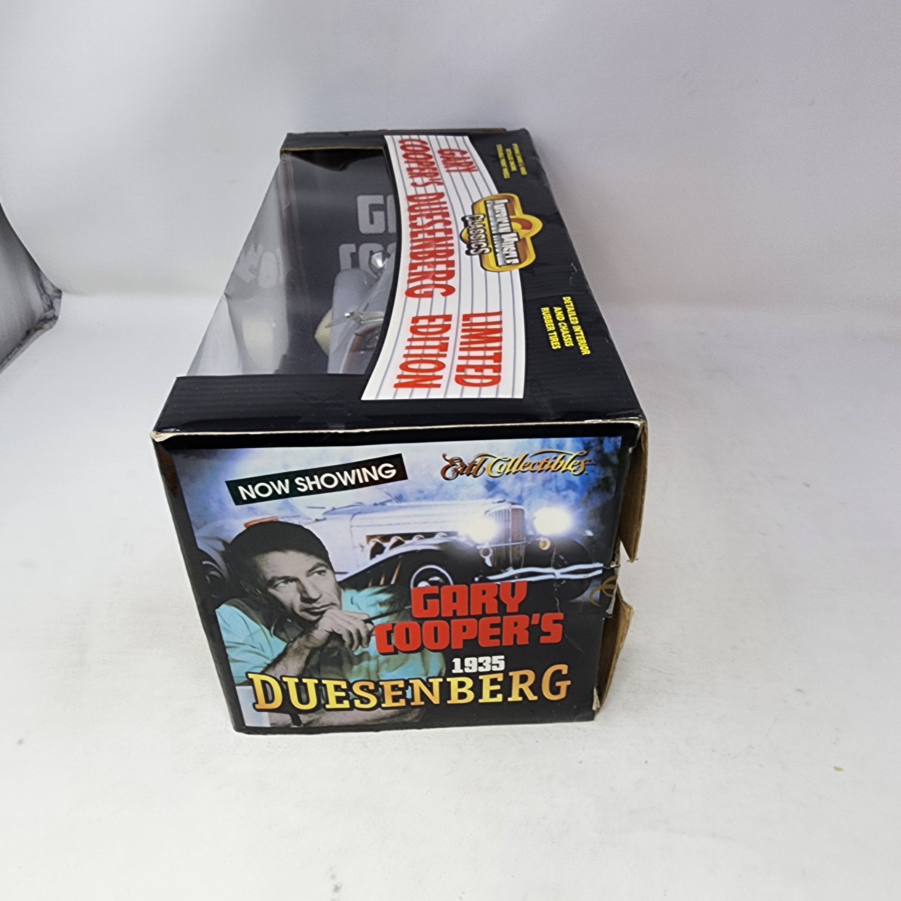 Gary Coopers Silver 1935 Duesenberg SJ Roadster * American Muscle 1/18 Scale、mySite、hgirdovlk