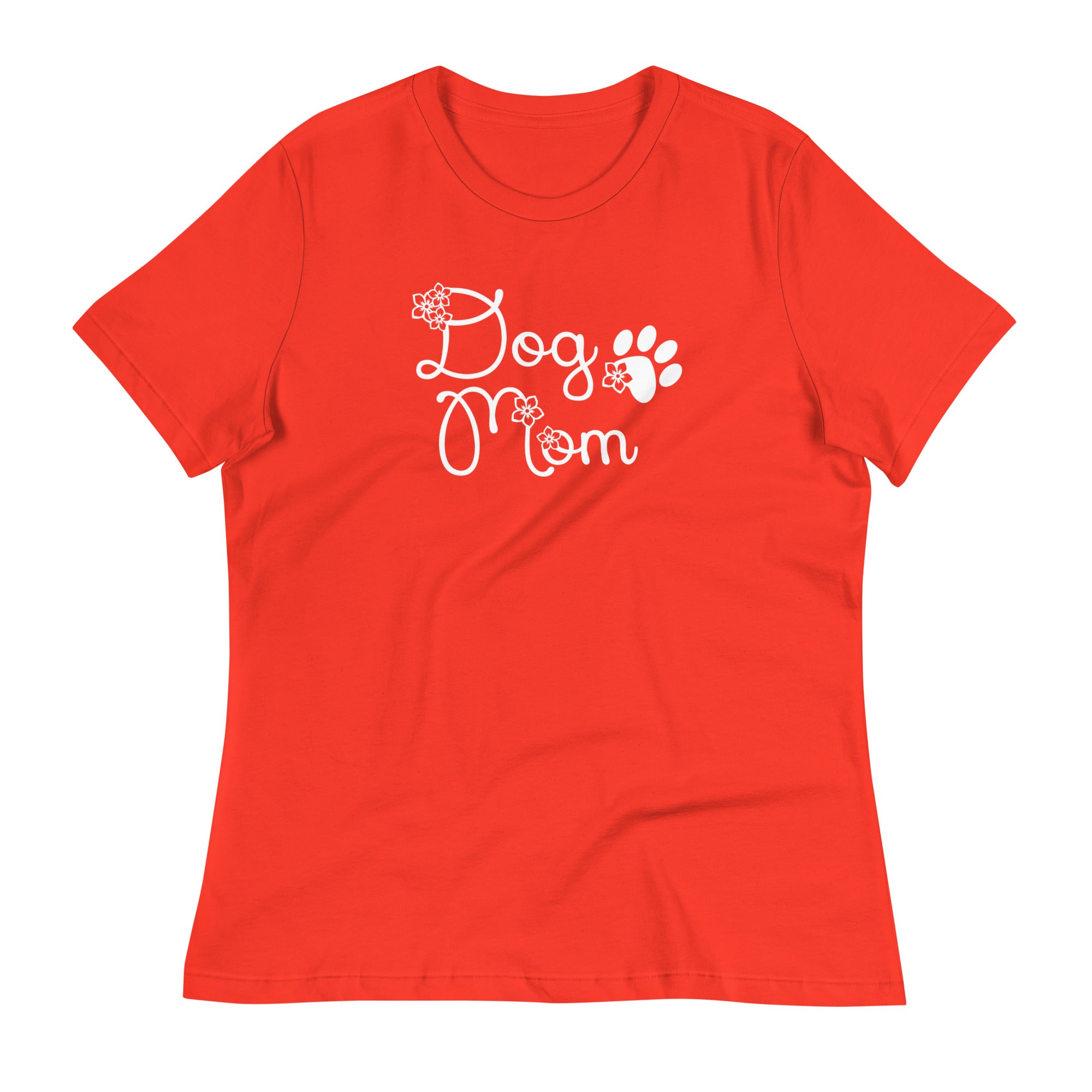Dog Mom Relaxed T-Shirt、mySite、camillekostekn