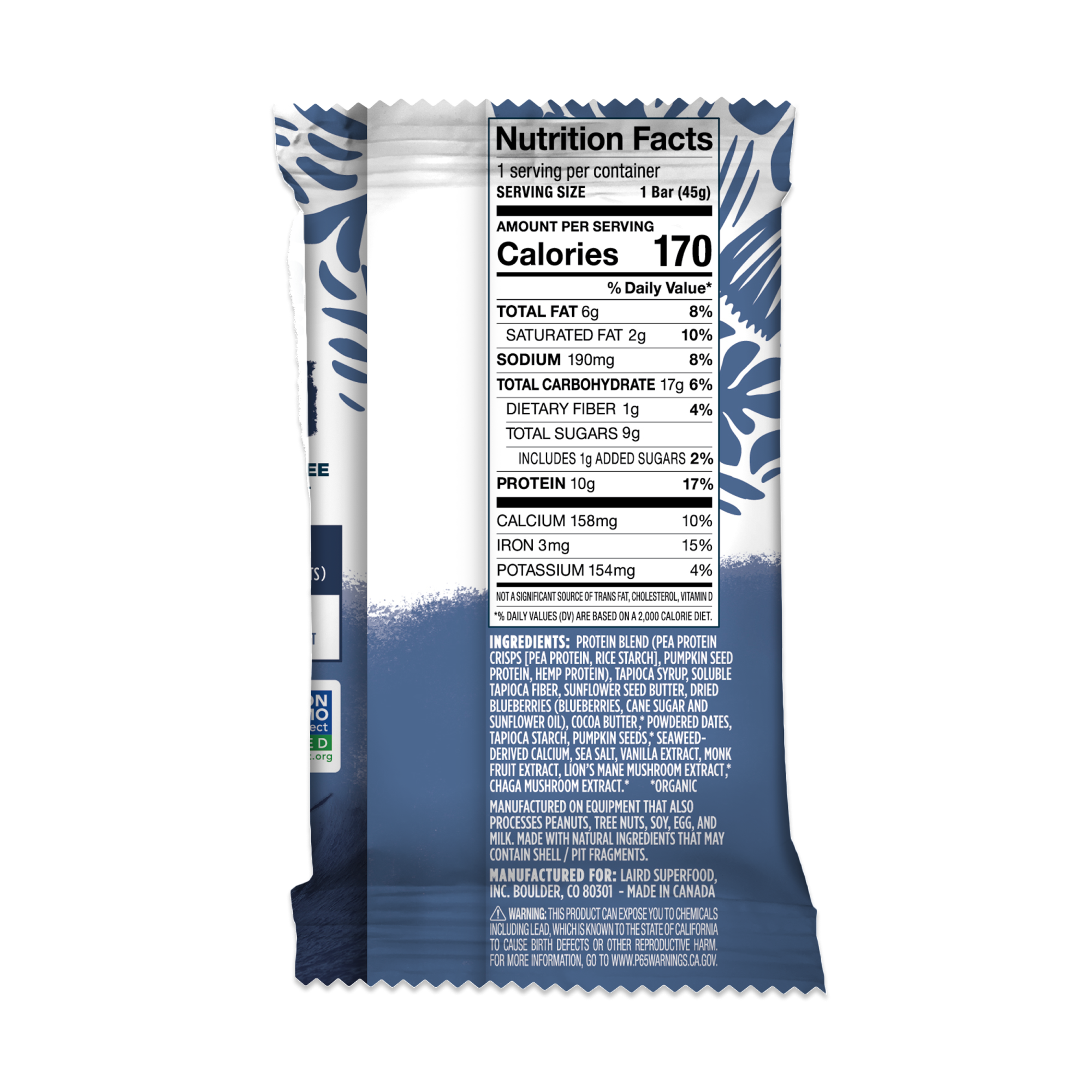 Blueberry + Sunflower Butter Protein Bar (10pk)、mySite、gigharbornorthrealestate
