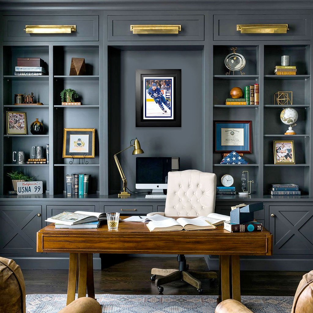 Toronto Maple Leafs Auston Matthews 12x16 VT Design - Home Jersey