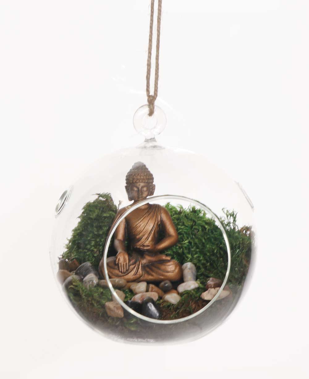 Buddha Globe Hanging Terrarium、mySite、topwebapps