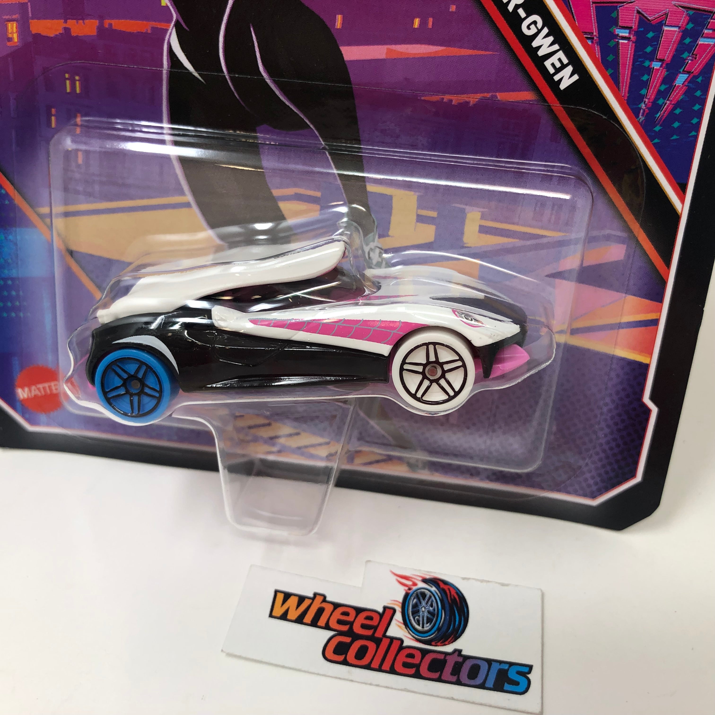 Spider-Gwen * 2023 Hot Wheels Character Cars Marvel、mySite、hgirdovlk