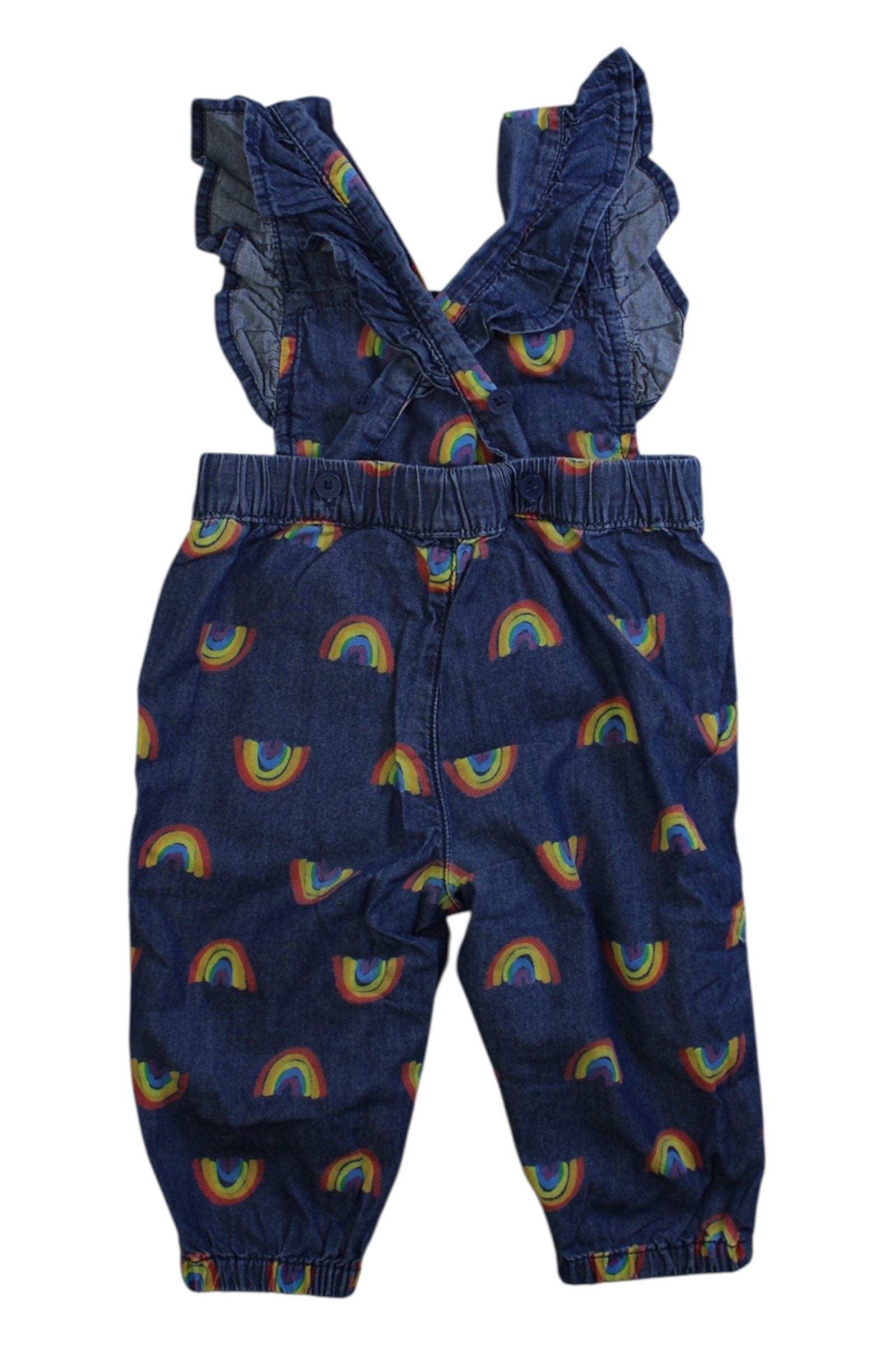Stella McCartney Rainbow Denim Overalls 6-12M、mySite、g9winljtr
