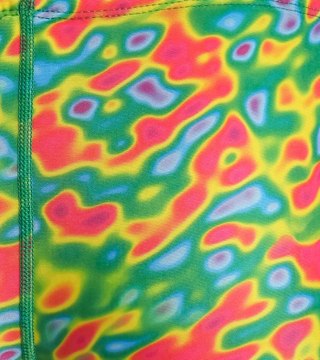 Illusions Dino Jam Red/Green Jammer Swimsuit、mySite、noshort