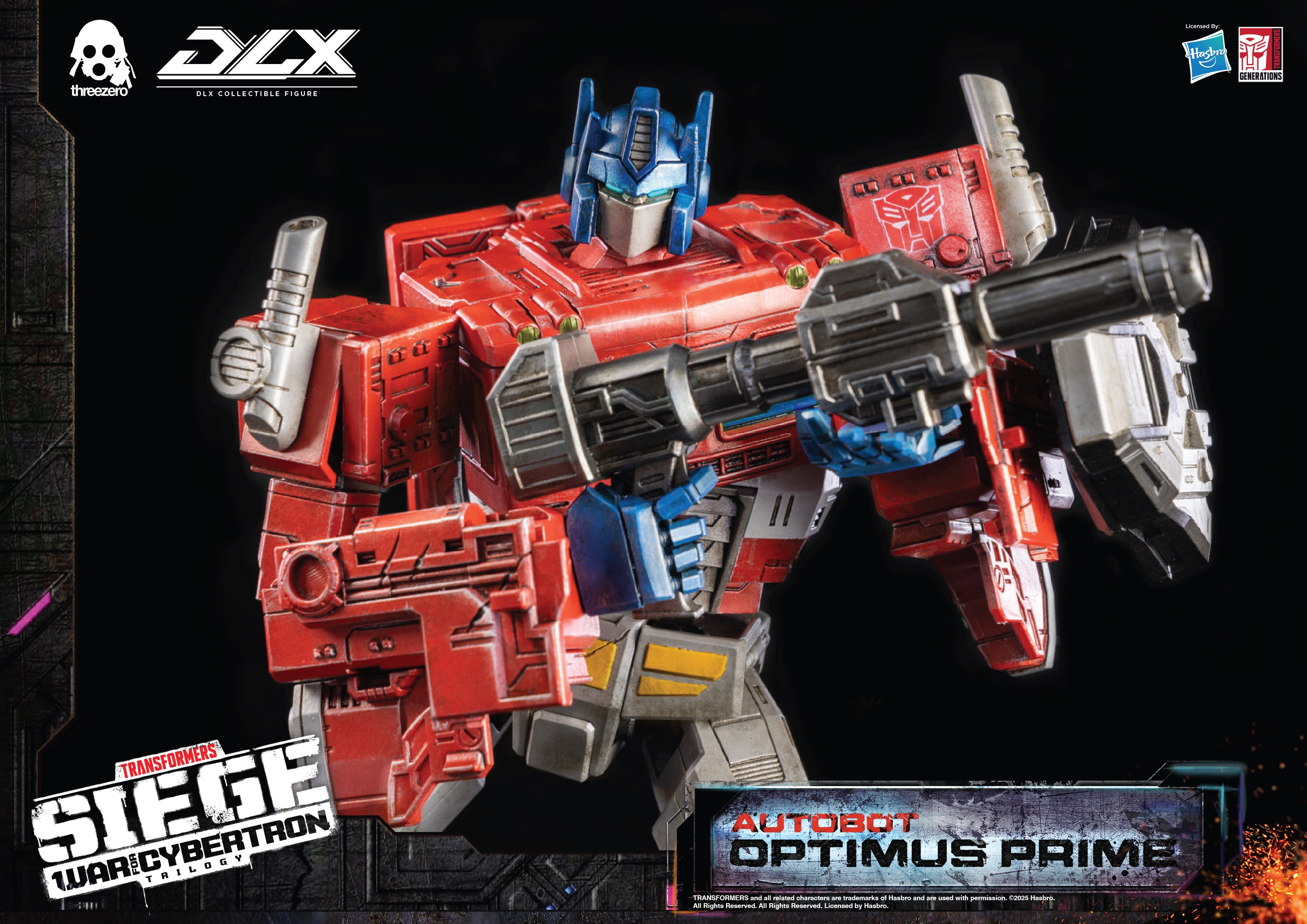 Threezero Transformers: War for Cybertron Trilogy DLX Optimus Prime、mySite、hgirdovlk