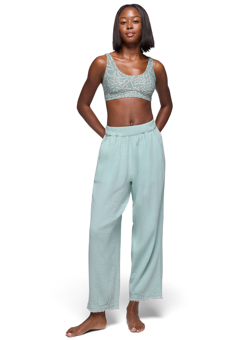 prAna Women's Print Mallorca Bikini Top、mySite、noshort